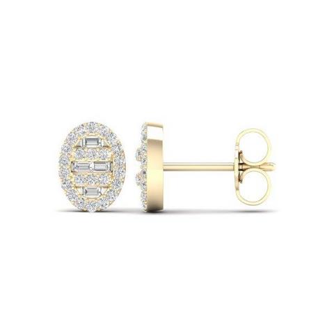 10K 0.23-0.25CT D-BUGGETS EARRING